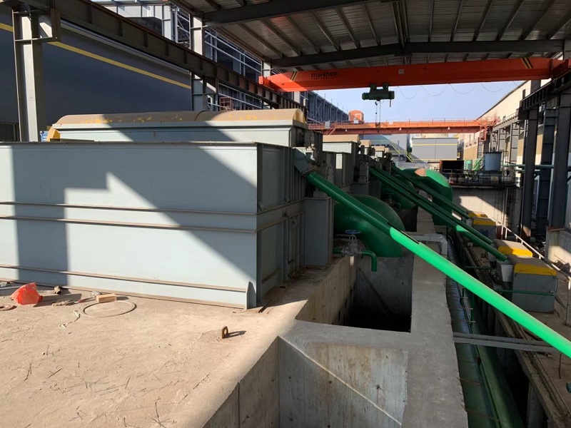 稀土磁盘净化设备现场